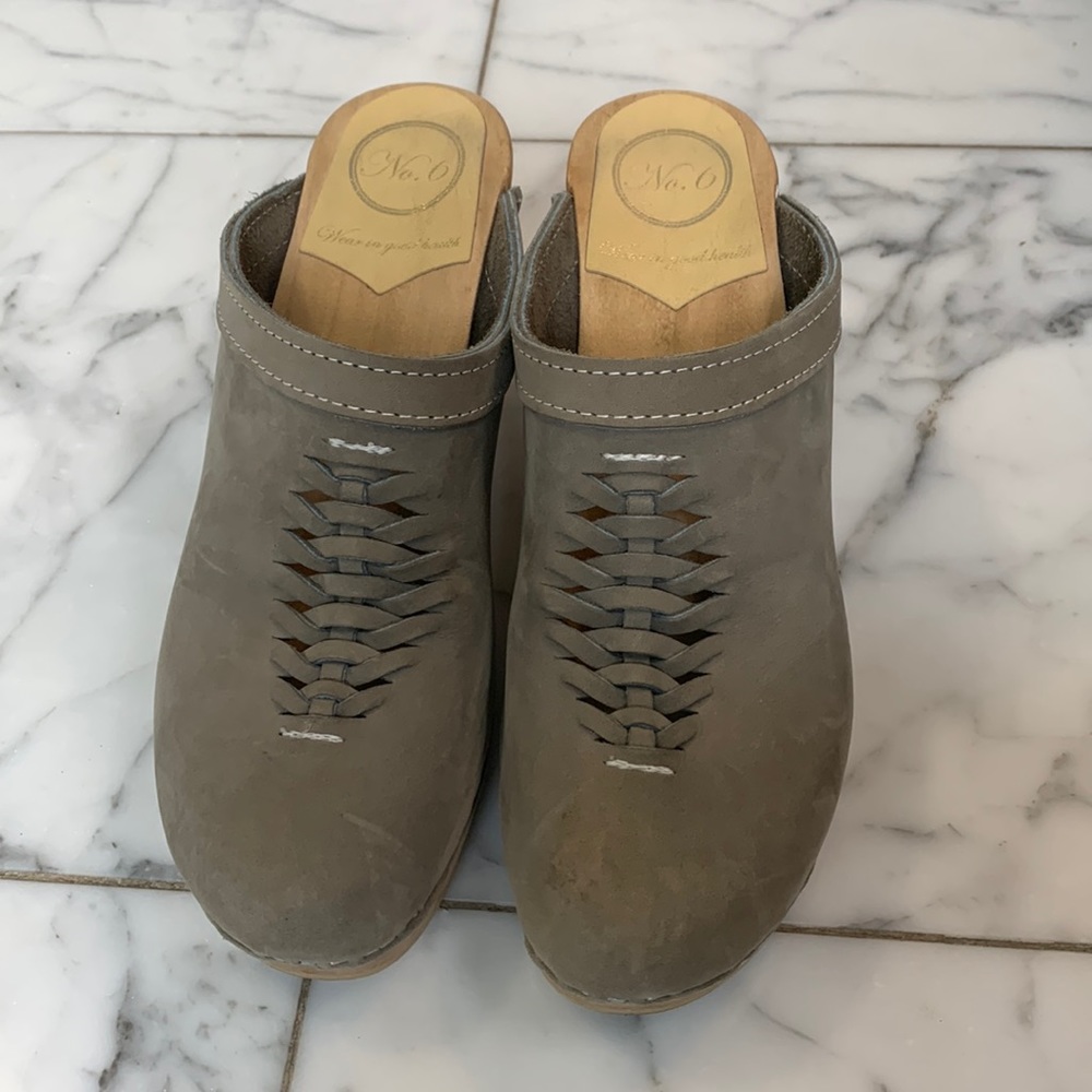 No. 6 Woven Clogs